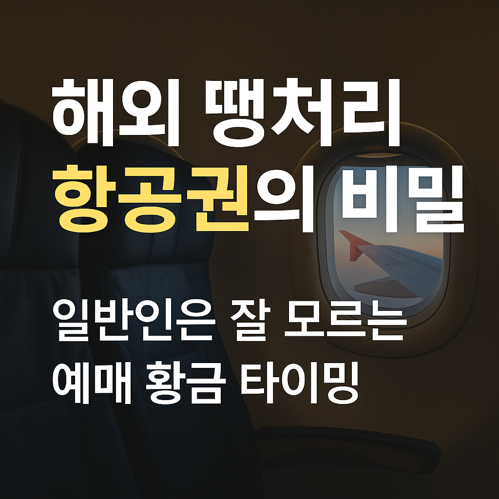 해외 땡처리 항공권의 비밀! 일반인은 잘 모르는 예매 황금 타이밍 1 해외땡처리항공권 예매 황금 타이밍