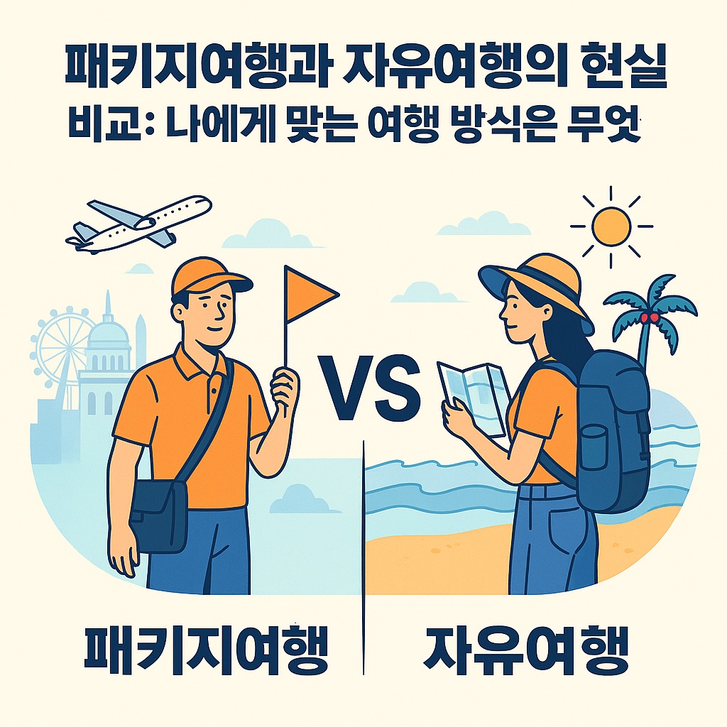 패키지여행 갈까? 자유여행 갈까? 후회 없는 선택을 위한 현실 비교 4 패키지여행 갈까? 자유여행 갈까? 후회 없는 선택을 위한 현실 비교