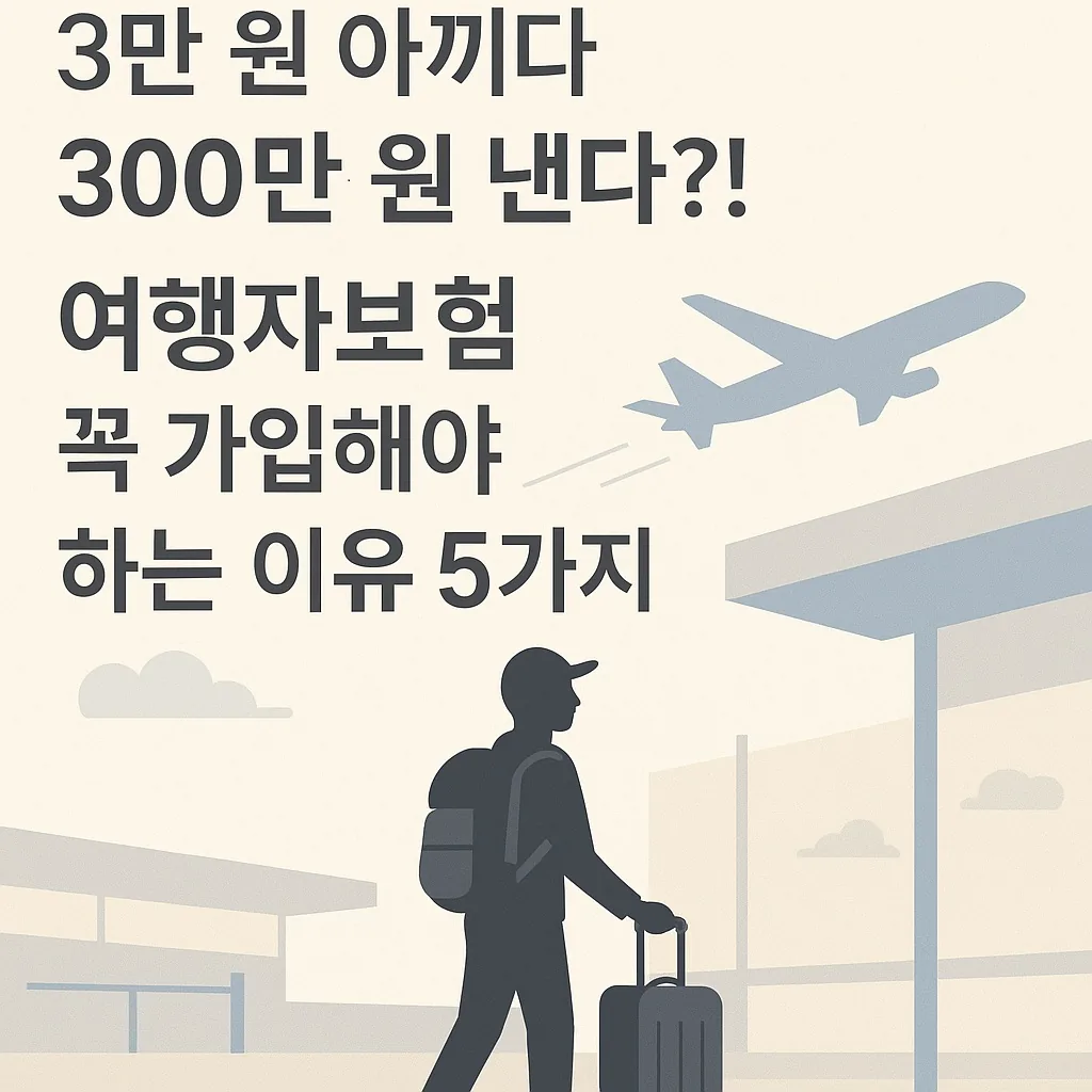 3만 원 아끼다 300만 원 낸다?! 여행자보험 꼭 가입해야 하는 이유 5가지 16 3만 원 아끼다 300만 원 낸다?! 여행자보험 꼭 가입해야 하는 이유 5가지