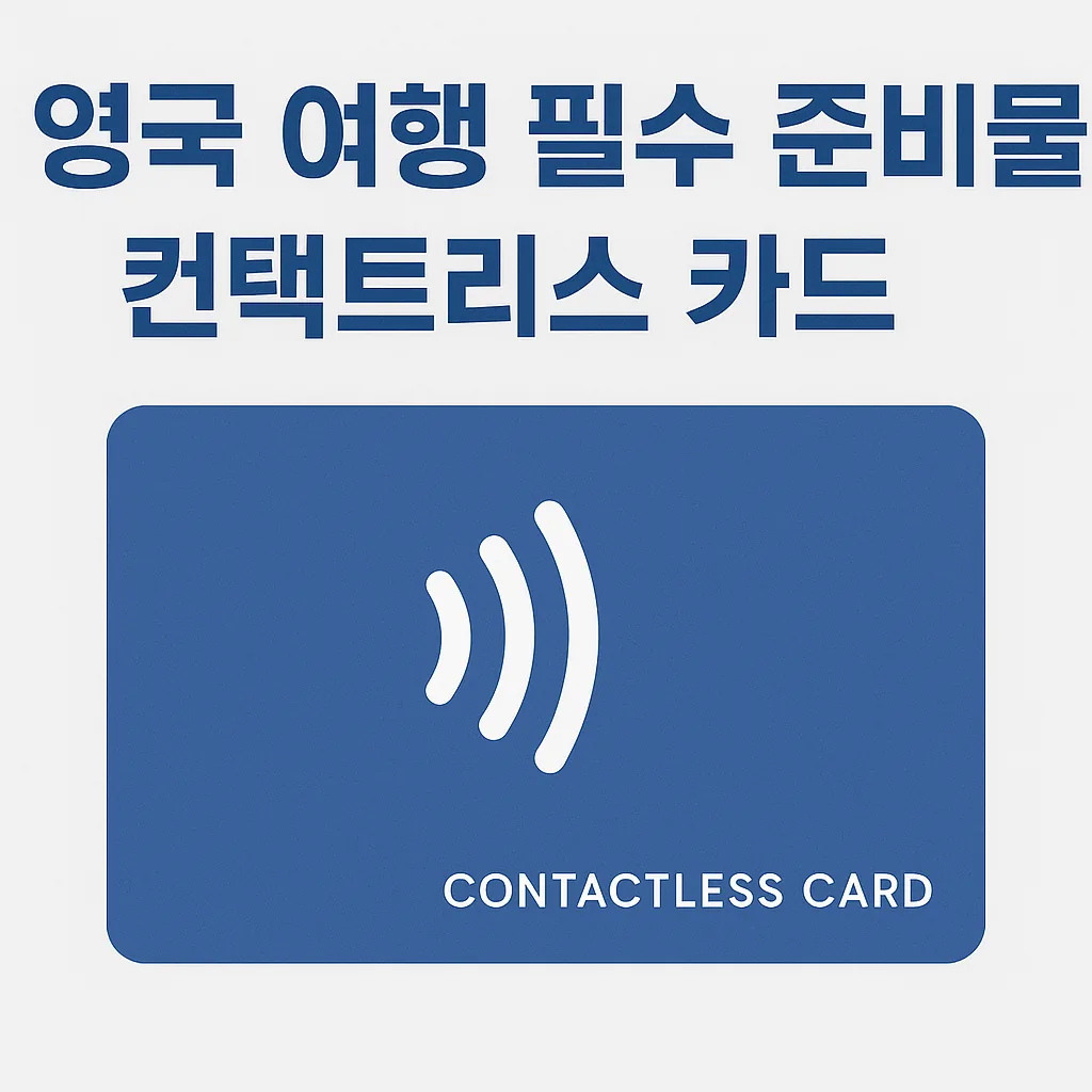 영국 여행 중 현금 없이 다닐 수 있는 이유 — 컨택리스 카드 사용법