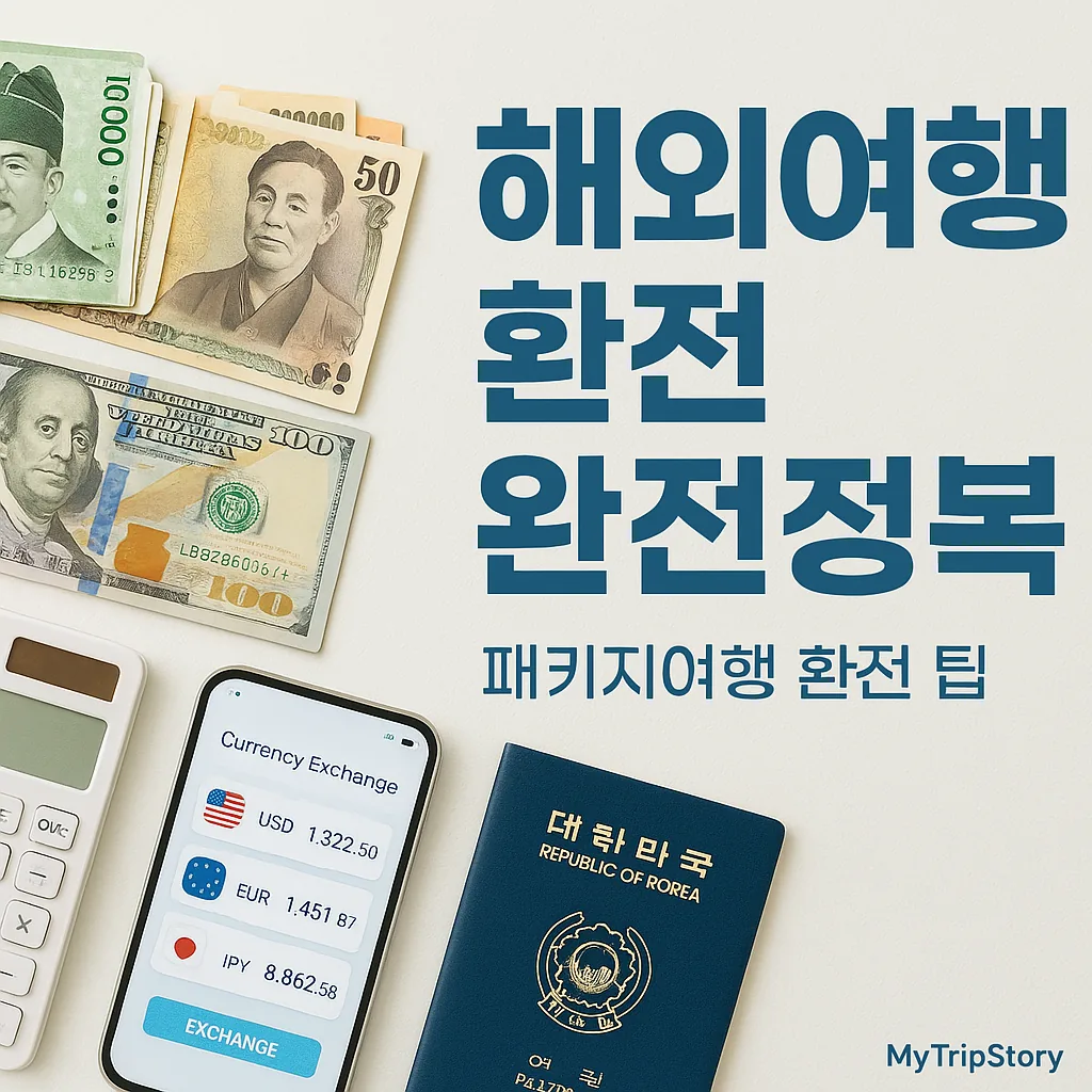 패키지여행 환전, 공항이 손해인 이유와 현명한 방법